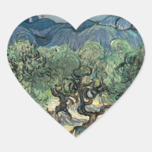 Les oliviers, Vincent van Gogh Adhésif