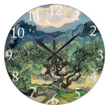 Les oliviers, Vincent van Gogh Horloges
