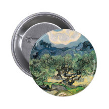 Les oliviers, Vincent van Gogh Pin's