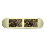 Les parapluies de Pierre-Auguste Renoir (1883) Skateboard Customisable