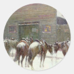 Les poneys fidèles autocollants