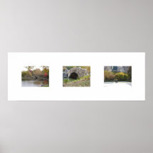 Les ponts en couleurs posters