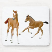 Les poulains Mousepad Tapis De Souris