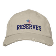 Les réservations des USA ont brodé le chapeau Casquettes Brodées