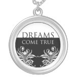 Les rêves viennent vrai - collier de citation de 3