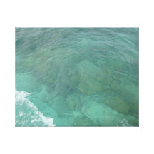 Les roches dans l'eau impressions sur toile