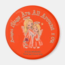 Les Rois Merchandise Angel Magnet Aimant Pour Réfrigérateur