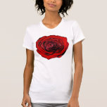 Les roses sont T-shirt rouge
