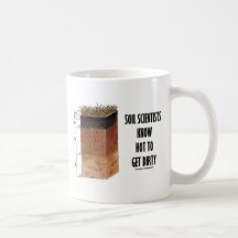 Les scientifiques de sol savent devenir sales tasses