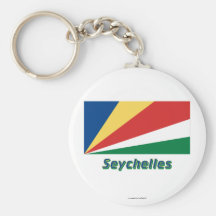 Les Seychelles diminuent avec le nom Porte-clefs