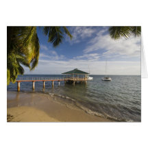 Les Seychelles, île de Praslin, Anse Bois de Rose, Cartes De Vœux