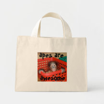 Les singes sont impressionnantes sac en toile