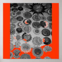 Les soleils d'argile de Mazatlan Posters