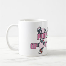 Les tasses et les Steins de moutons de rose