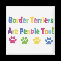 Les terriers de frontière sont les gens aussi magnets