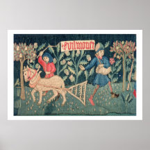 Les travaux des mois, Alsace (tapisserie)		Vict Posters