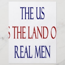 Les USA sont la terre de vrais hommes Prospectus En Couleur