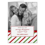 Les vacances barrent des cartes photos de vacances cartes