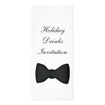 Les vacances d'invitation boivent la cravate noire
