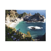 Les vagues rencontrant les automnes chez Julia Pfe Toile Tendue