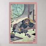 Les vêtements changeant le pot de thé par Taiso, Y Posters