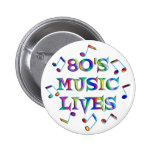 les vies de la musique 80s badge