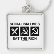 Les vies de socialisme mangent le riche (la scienc porte-clef