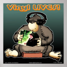 Les VIES de vinyle Posters