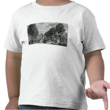 Les voûtes triomphales, la statue de Handel dans l T-shirt