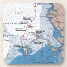 Les voyages polaires de Nansen Dessous-de-verre