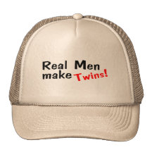Les vrais hommes font des jumeaux casquette
