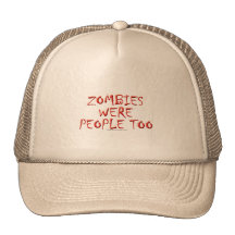Les zombis étaient les gens aussi casquettes