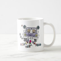 Lesbien épousant juste la tasse mariée
