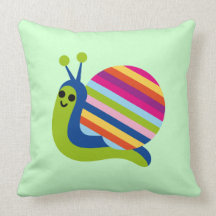 L'escargot Slugs l'oreiller mignon d'animal de ban