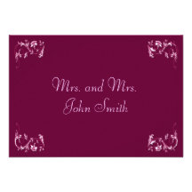 L'ESCORTE CARDE PINKPURPLE FLORAL VINTAGE ET BLANC BRISTOL
