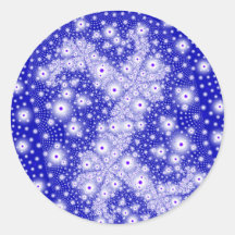 L'espace abstrait adhésif rond