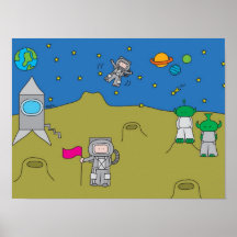 L'espace - affiche