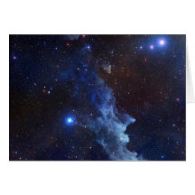 L'espace principal de la NASA de nébuleuse de sorc Cartes De Vœux