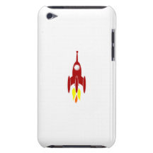 L'espace Rocket de bande dessinée Coque Case-Mate iPod Touch