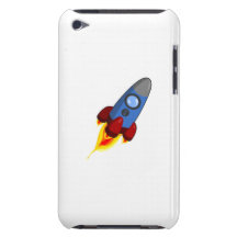 L'espace Rocket de bande dessinée Coque Case-Mate iPod Touch