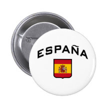L'Espagne Badges Avec Agrafe