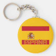 L'Espagne - drapeau/España - Bandera Porte-clés