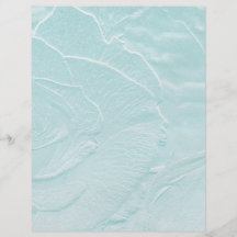 L'essence de s'est levée : Bleu/vert Prospectus En Couleur