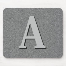 Lettre A de monogramme Tapis De Souris