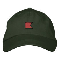 Lettre B casquettes brodées