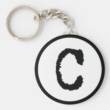 Lettre C Porte-clefs