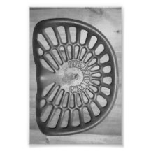 Lettre D9 4x6 noir et blanc d'alphabet Art Photographique