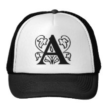 Lettre de fantaisie A Casquette De Camionneur