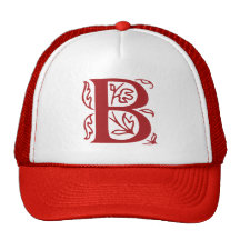 Lettre de fantaisie B Casquette