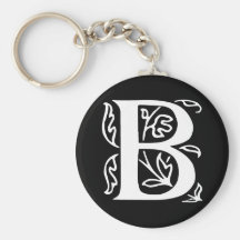 Lettre de fantaisie B Porte-clefs